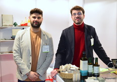 Calogero Sorce en Angelo Macirella van Olio Angelino.